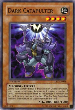 Dark Catapulter [DP1-EN008] - Duelist Pack 1: Jaden Yuki Unlimited - Common / Short Print - Trinity Hobby