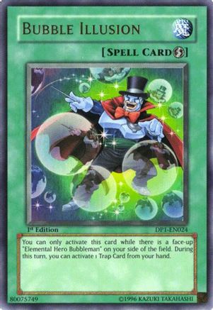 Bubble Illusion [DP1-EN024] Ultra Rare - Trinity Hobby