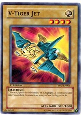 V-Tiger Jet [DP2-EN001] - Duelist Pack 2: Chazz Princeton Unlimited - Common - Trinity Hobby