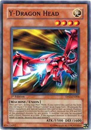 Y-Dragon Head [DP2-EN006] - Duelist Pack 2: Chazz Princeton 1st Edition - Common - Trinity Hobby