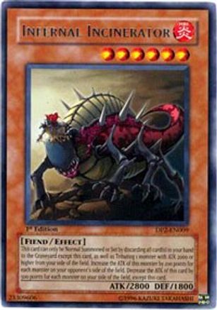 Infernal Incinerator [DP2-EN009] - Duelist Pack 2: Chazz Princeton Unlimited - Rare - Trinity Hobby