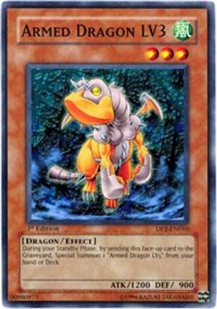 Armed Dragon LV3 [DP2-EN010] - Duelist Pack 2: Chazz Princeton Unlimited - Common - Trinity Hobby