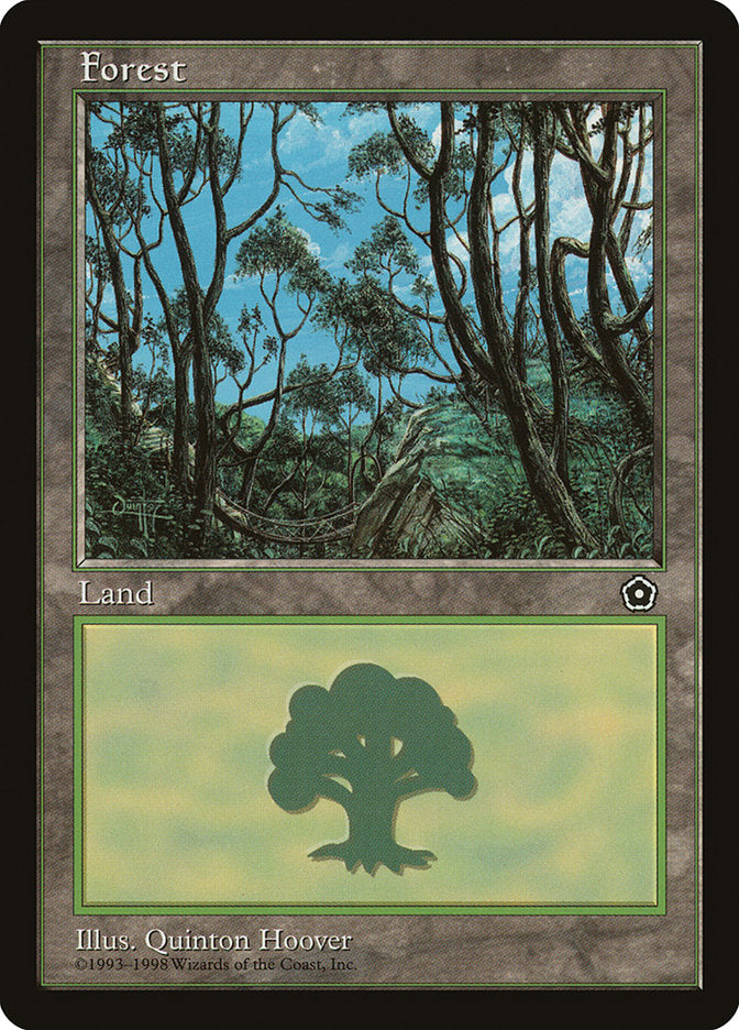 Forest (Signature on Left) [Portal Second Age] - Trinity Hobby