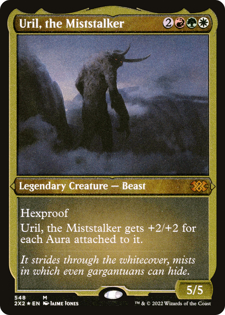 Uril, the Miststalker (Foil Etched)  [Foil]  (2X2-548) - [Double Masters 2022] - Trinity Hobby