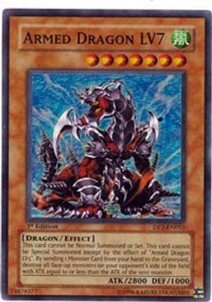 Armed Dragon LV7 [DP2-EN012] Super Rare - Trinity Hobby