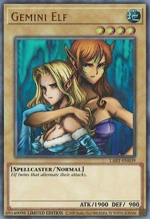 Gemini Elf [LART-EN039] Ultra Rare - Trinity Hobby