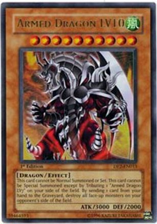 Armed Dragon LV10 [DP2-EN013] - Duelist Pack 2: Chazz Princeton Unlimited - Ultra Rare - Trinity Hobby