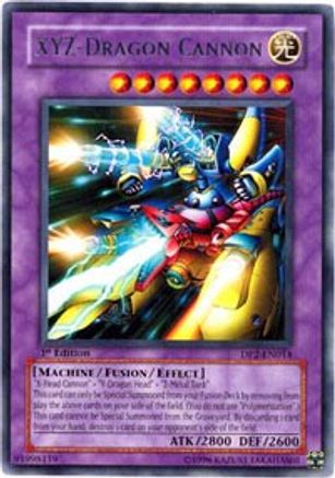 XYZ-Dragon Cannon [DP2-EN014] Rare - Trinity Hobby