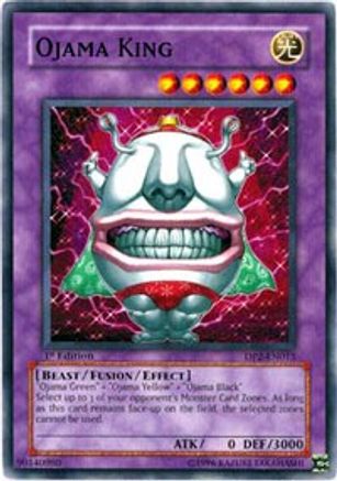 Ojama King [DP2-EN015] - Duelist Pack 2: Chazz Princeton 1st Edition - Common - Trinity Hobby