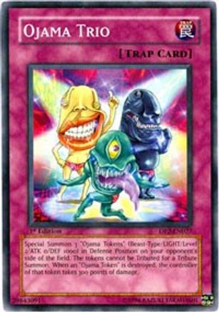 Ojama Trio [DP2-EN027] - Duelist Pack 2: Chazz Princeton 1st Edition - Common - Trinity Hobby