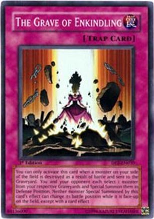 The Grave of Enkindling [DP2-EN030] - Duelist Pack 2: Chazz Princeton Unlimited - Super Rare - Trinity Hobby