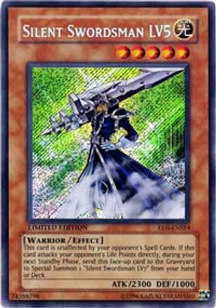 Silent Swordsman LV5 [EEN-ENSE4] Secret Rare - Trinity Hobby