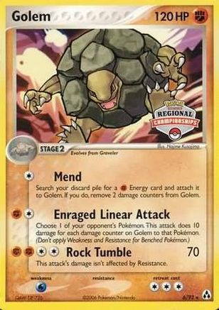 Golem (6/92) (Regional Championship Promo) [EX: Legend Maker] - Trinity Hobby