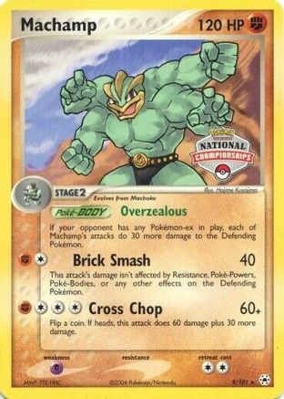 Machamp (9/101) (National Championships Promo) [EX: Hidden Legends] - Trinity Hobby
