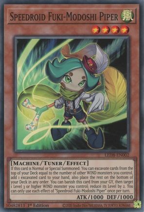 Speedroid Fuki-Modoshi Piper [LED8-EN002] Super Rare - Trinity Hobby