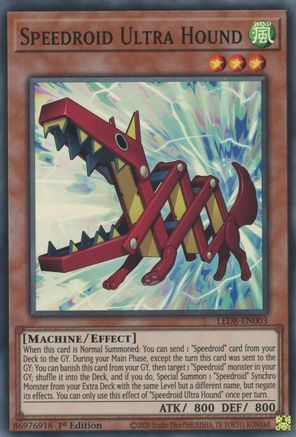 Speedroid Ultra Hound [LED8-EN003] Super Rare - Trinity Hobby