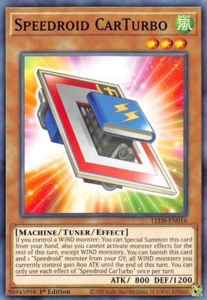 Speedroid CarTurbo [LED8-EN016] Common - Trinity Hobby