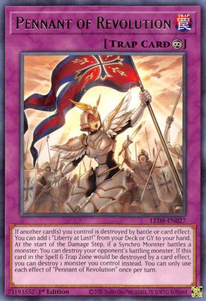 Pennant of Revolution [LED8-EN027] Rare - Trinity Hobby