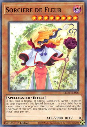 Sorciere de Fleur [LED8-EN028] Common - Trinity Hobby