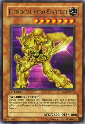Elemental Hero Bladedge [YSD-EN019] Ultra Rare - Trinity Hobby