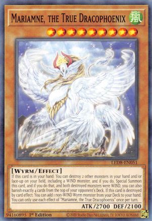 Mariamne, the True Dracophoenix [LED8-EN051] Common - Trinity Hobby