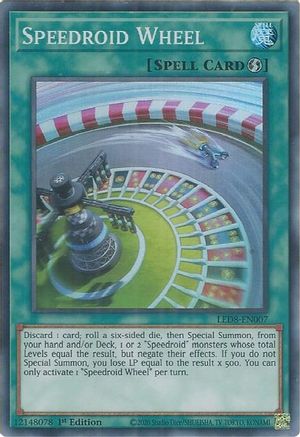 Speedroid Wheel [LED8-EN007] Super Rare - Trinity Hobby