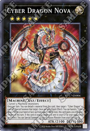 Cyber Dragon Nova [OP17-EN006] Super Rare - Trinity Hobby
