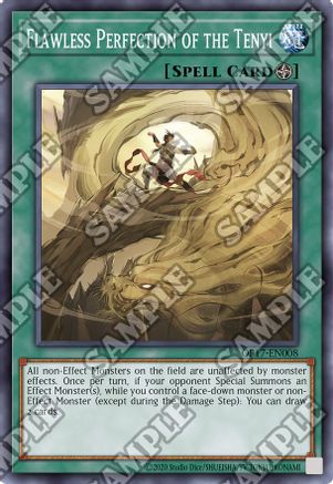 Flawless Perfection of the Tenyi [OP17-EN008] Super Rare - Trinity Hobby