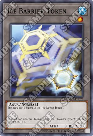 Ice Barrier Token [OP17-EN026] Super Rare - Trinity Hobby