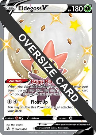 Eldegoss V (SWSH084) (Jumbo Card) [Sword & Shield: Black Star Promos] - Trinity Hobby