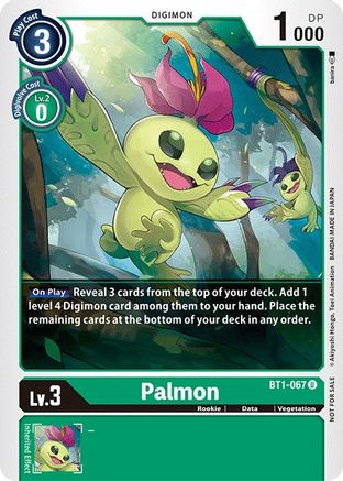 Palmon [BT1-067] (Official Tournament Pack Vol.3) [Release Special Booster Promos] - Trinity Hobby