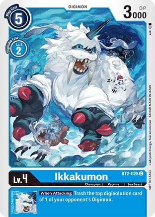 Ikkakumon [BT2-025] (Official Tournament Pack Vol.3) [Release Special Booster Promos] - Trinity Hobby
