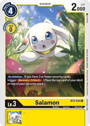 Salamon [BT2-034] (Official Tournament Pack Vol.3) [Release Special Booster Promos] - Trinity Hobby