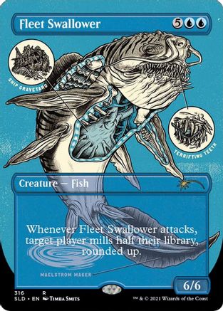 Fleet Swallower (Foil Etched) (SLD-316) - [Secret Lair Drop Series] Foil - Trinity Hobby