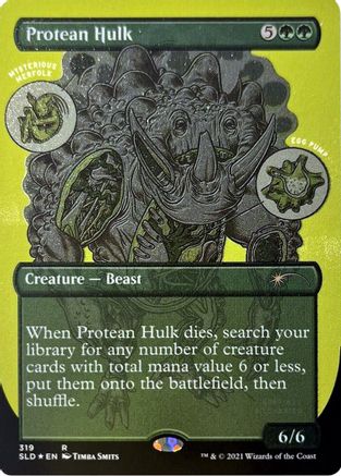 Protean Hulk (Foil Etched) (SLD-319) - [Secret Lair Drop Series] Foil - Trinity Hobby