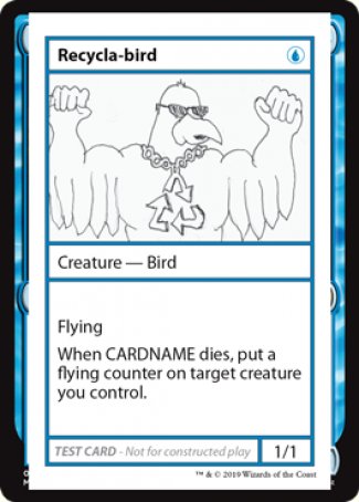 Recycla-bird (2021 Edition) [Mystery Booster Playtest Cards] - Trinity Hobby