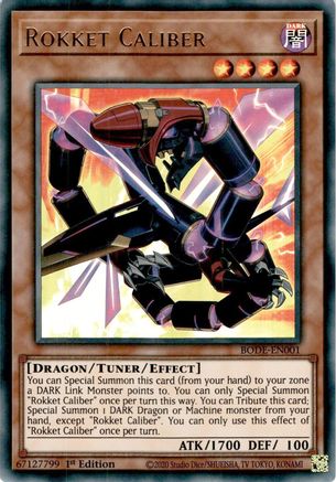 Rokket Caliber [BODE-EN001] Ultra Rare - Trinity Hobby