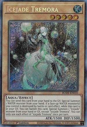 Icejade Tremora [BODE-EN010] Secret Rare - Trinity Hobby