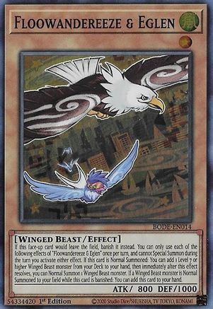 Floowandereeze & Eglen [BODE-EN014] Super Rare - Trinity Hobby