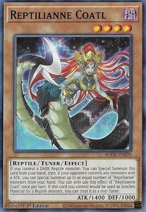 Reptilianne Coatl [BODE-EN020] Common - Trinity Hobby