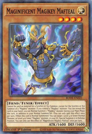 Magnificent Magikey Mafteal [BODE-EN021] Common - Trinity Hobby