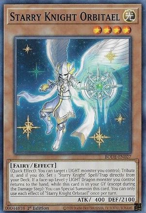 Starry Knight Orbitael [BODE-EN027] Common - Trinity Hobby