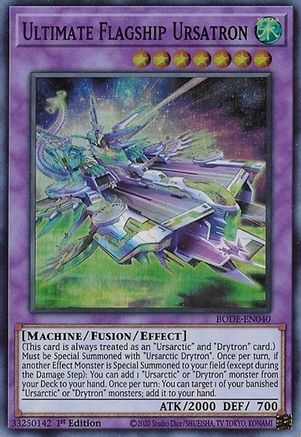 Ultimate Flagship Ursatron [BODE-EN040] Super Rare - Trinity Hobby