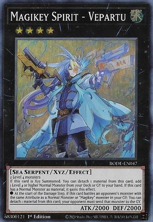 Magikey Spirit - Vepartu [BODE-EN047] Super Rare - Trinity Hobby