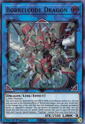 Borrelcode Dragon [BODE-EN050] Ultra Rare - Trinity Hobby