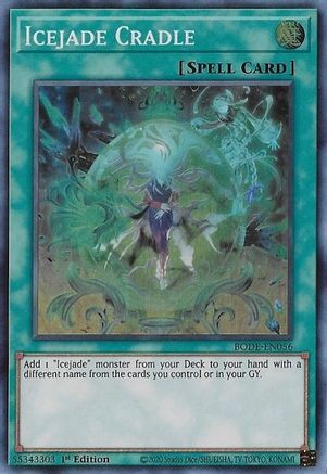Icejade Cradle [BODE-EN056] Super Rare - Trinity Hobby