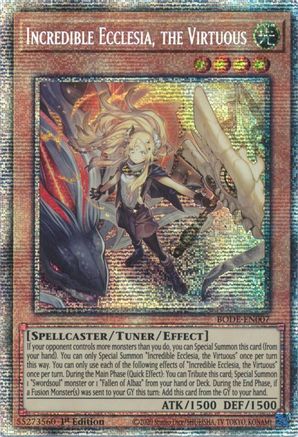 Incredible Ecclesia, the Virtuous [BODE-EN007] Starlight Rare - Trinity Hobby