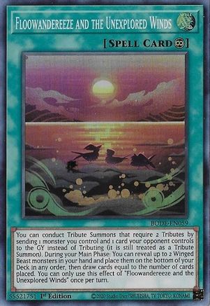 Floowandereeze and the Unexplored Wind [BODE-EN059] Super Rare - Trinity Hobby