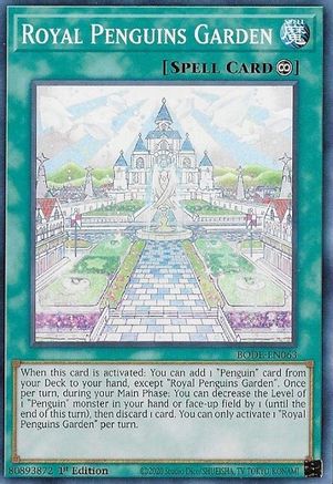 Royal Penguins Garden [BODE-EN063] Common - Trinity Hobby