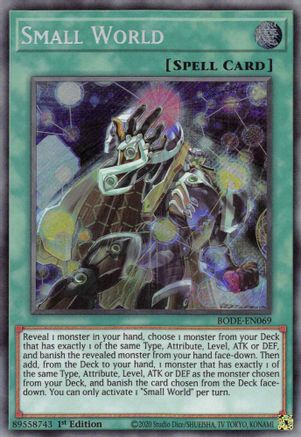 Small World [BODE-EN069] Secret Rare - Trinity Hobby